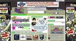 Desktop Screenshot of fanup.com